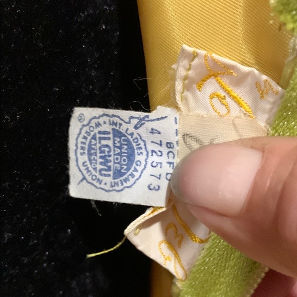 Vintage Elegant Yellow and Gold Women's Dress Vintage Size 10 - Picture 5 of 8